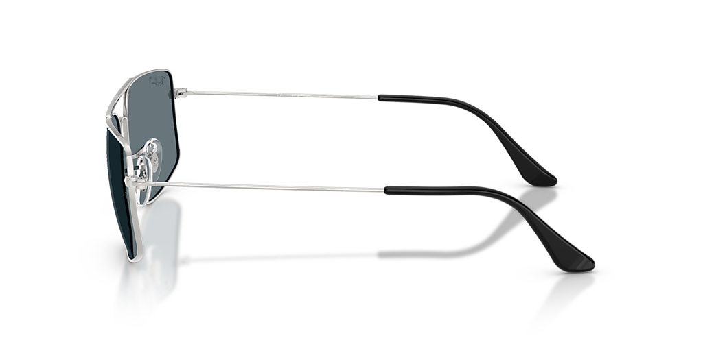 Ray-Ban Explorer III L (56 - 18) with Blue lenses and Silver frame