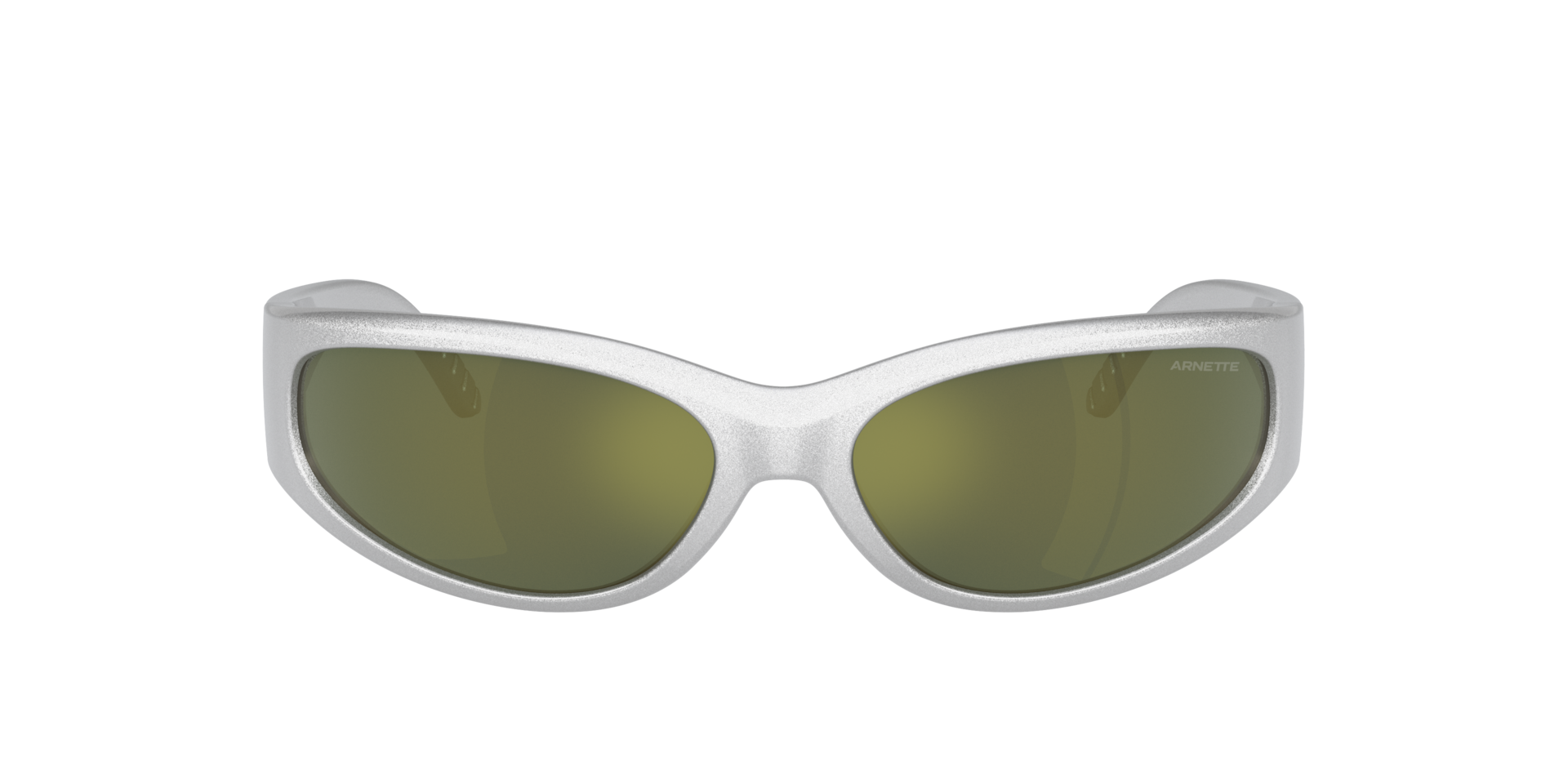 Arnette Catfish L (65 - 16) with Green lenses and Silver frame