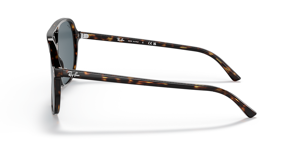 Ray-Ban Bill XS (56 - 14) with Blue lenses and Tortoise frame
