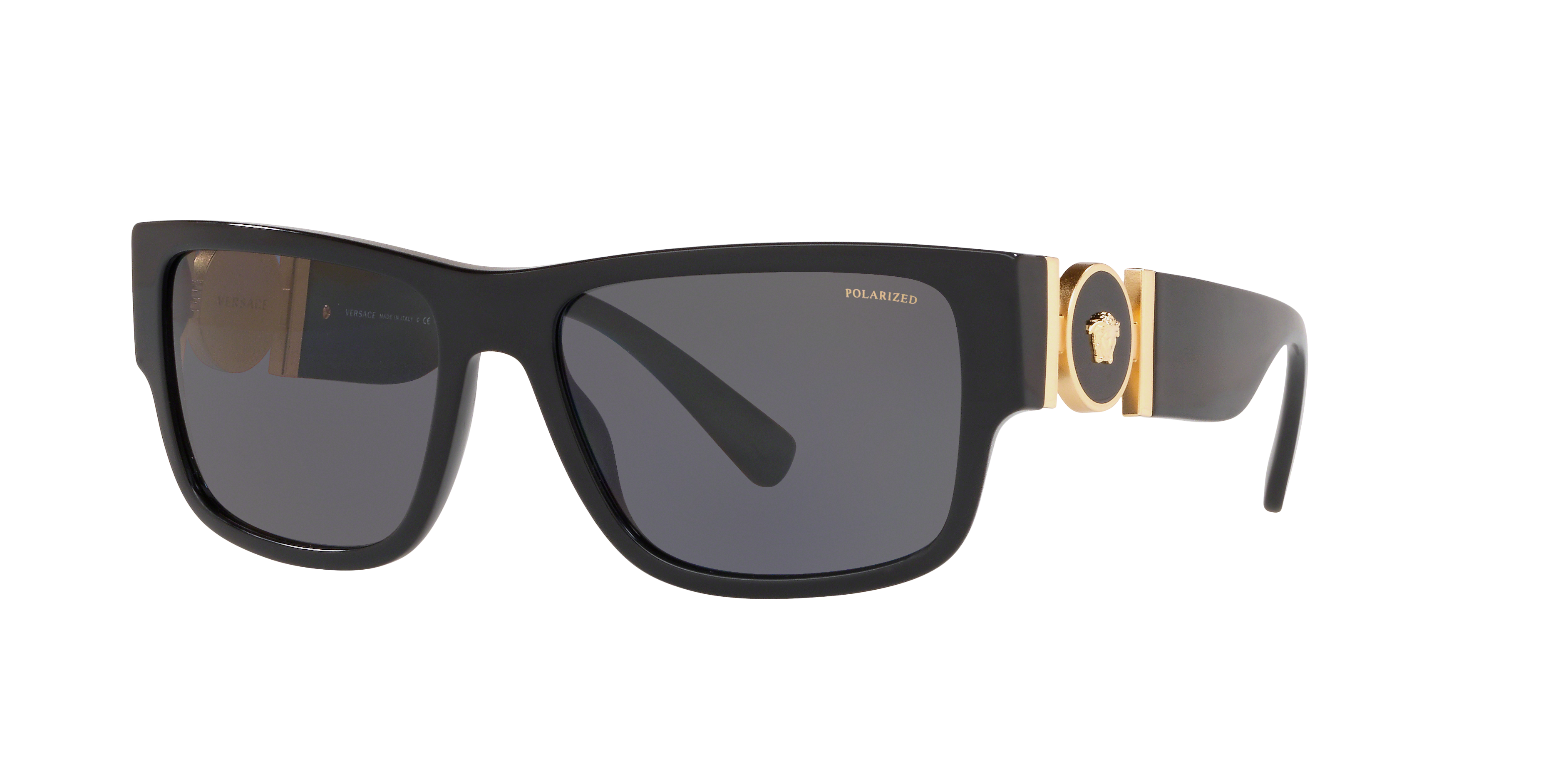 Versace VE4369 XL (58 - 17) with Grey lenses and Black frame