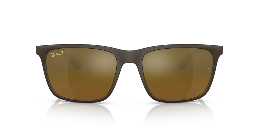 Ray-Ban RB4385 Polarized+ Lenses XXL (58 - 18) with Brown lenses