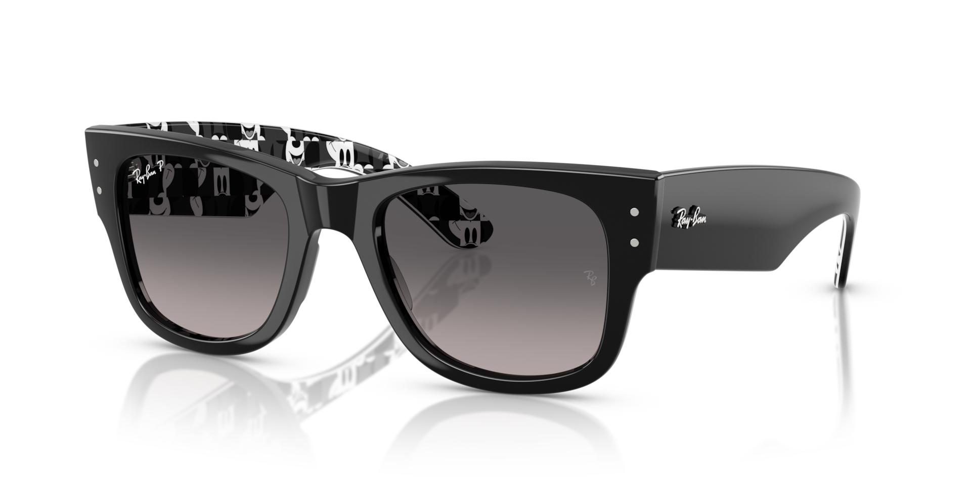 RB0840S Mega Wayfarer Disney Mickey & Minnie Mouse Deconstructed