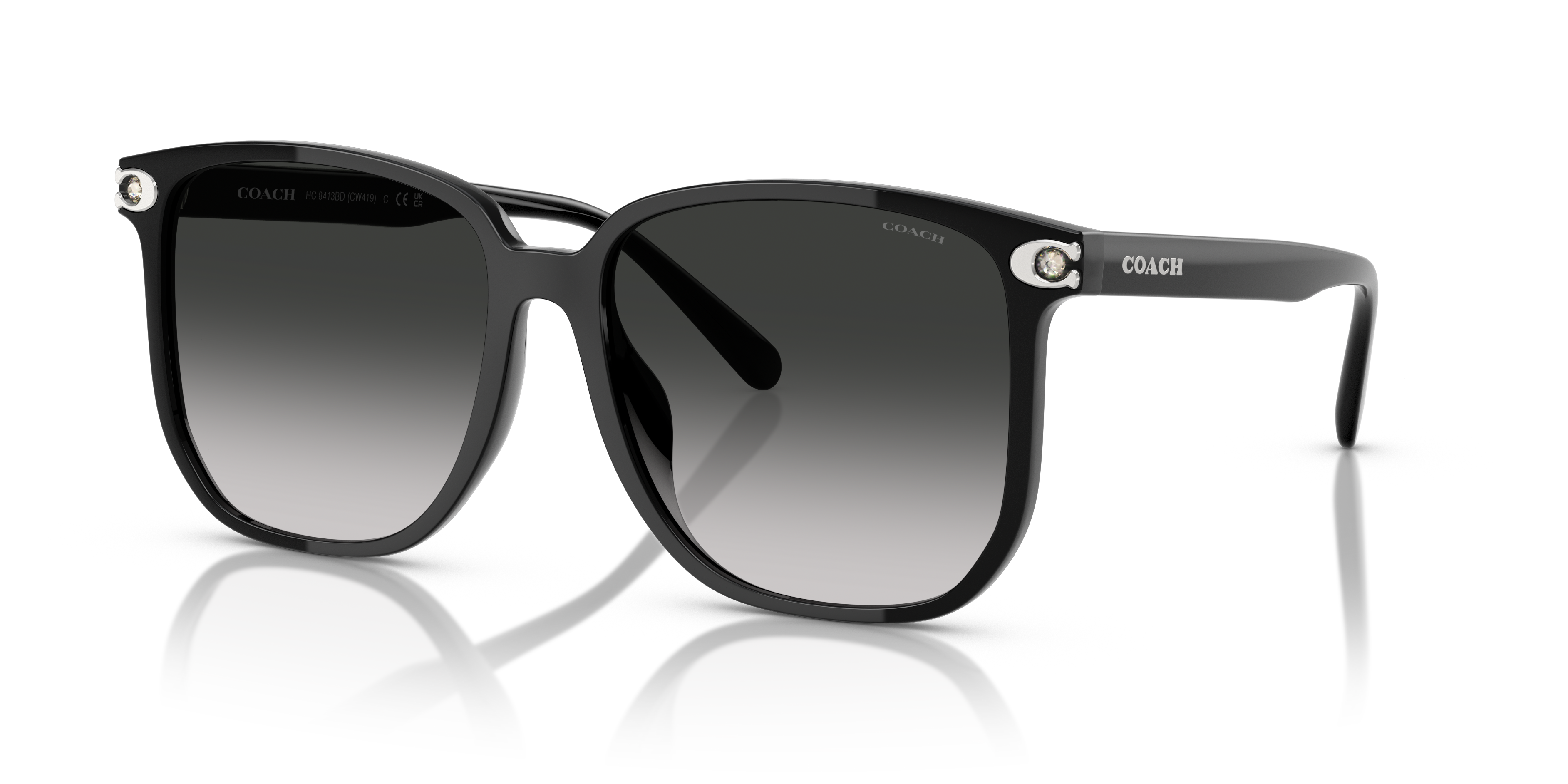 Coach CW419 XL (58 - 16) with Grey lenses and Black frame
