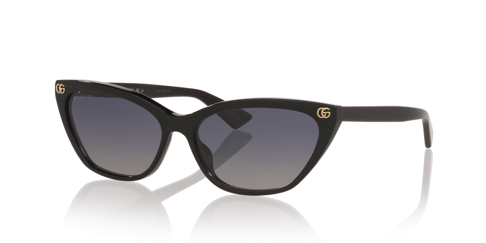 Gucci GG1815S L (58 - 15) with Grey lenses and Black frame