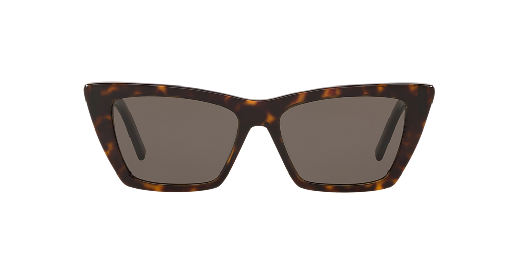 Saint Laurent SL 276 XXS (53 - 16) with Grey lenses and Tortoise