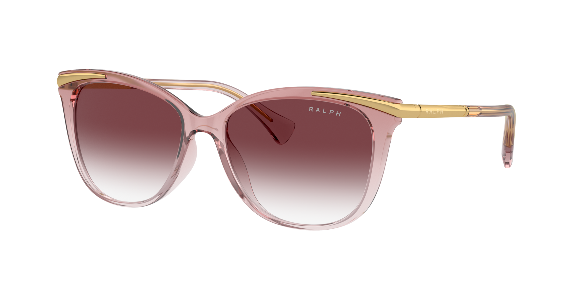 Ralph Femme Sunglass RA5309U - Couleur du Monture Transparent Light Rose Couleur de Lentille Rose 65 €