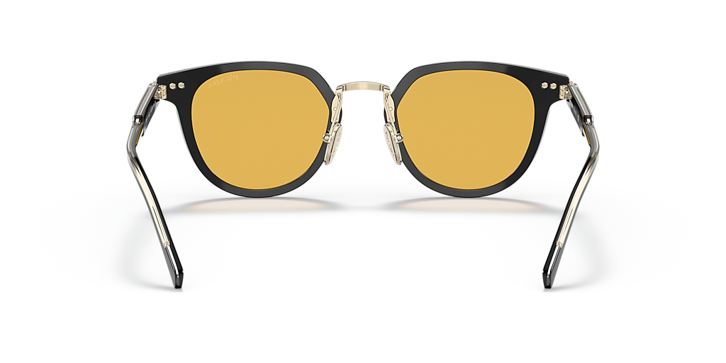 Prada PR 17YS L (49 - 22) with Yellow lenses and Black frame