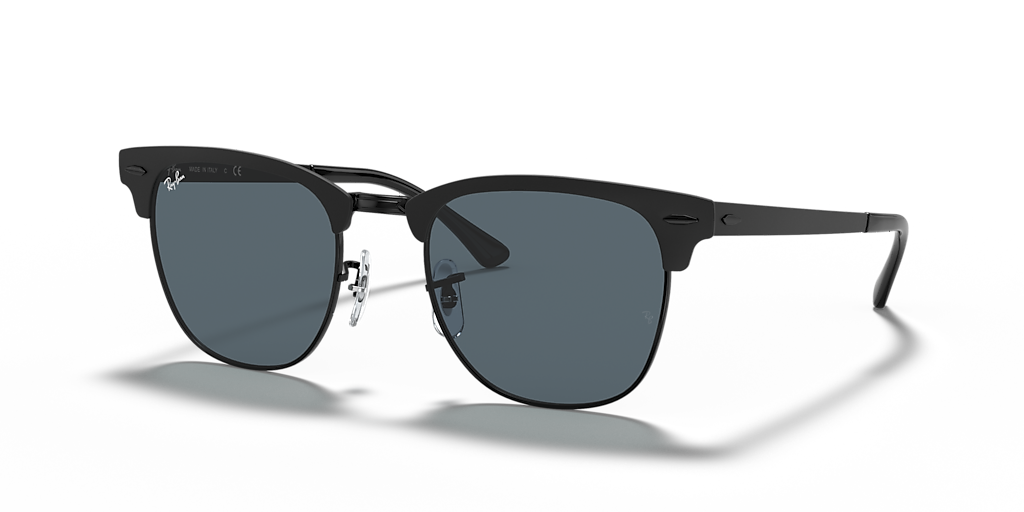 Ray-Ban Clubmaster Metal L (51 - 21) com Lentes Azul e Armação