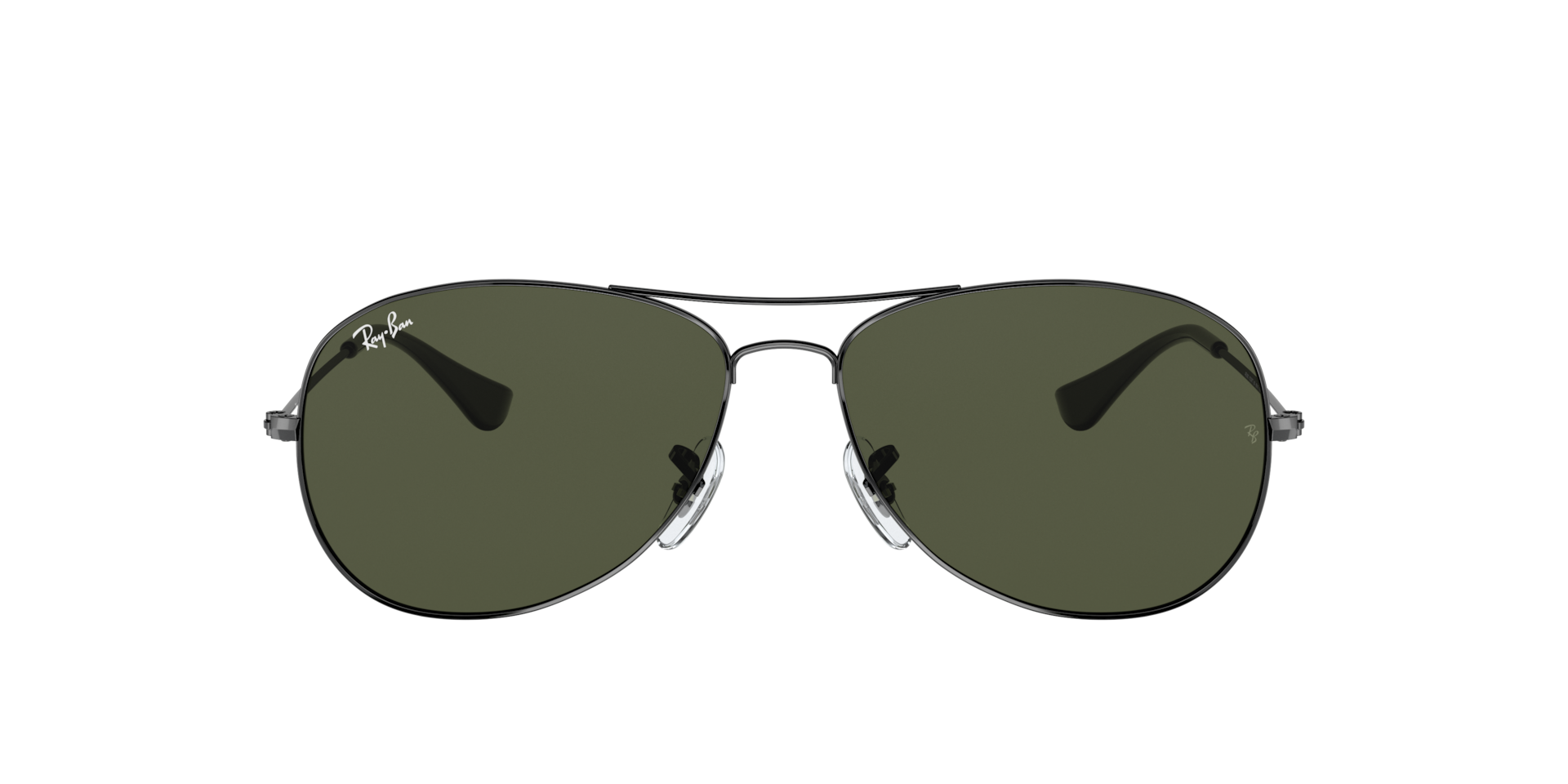 Ray-Ban Cockpit M (56 - 14) with Green lenses and Grey frame