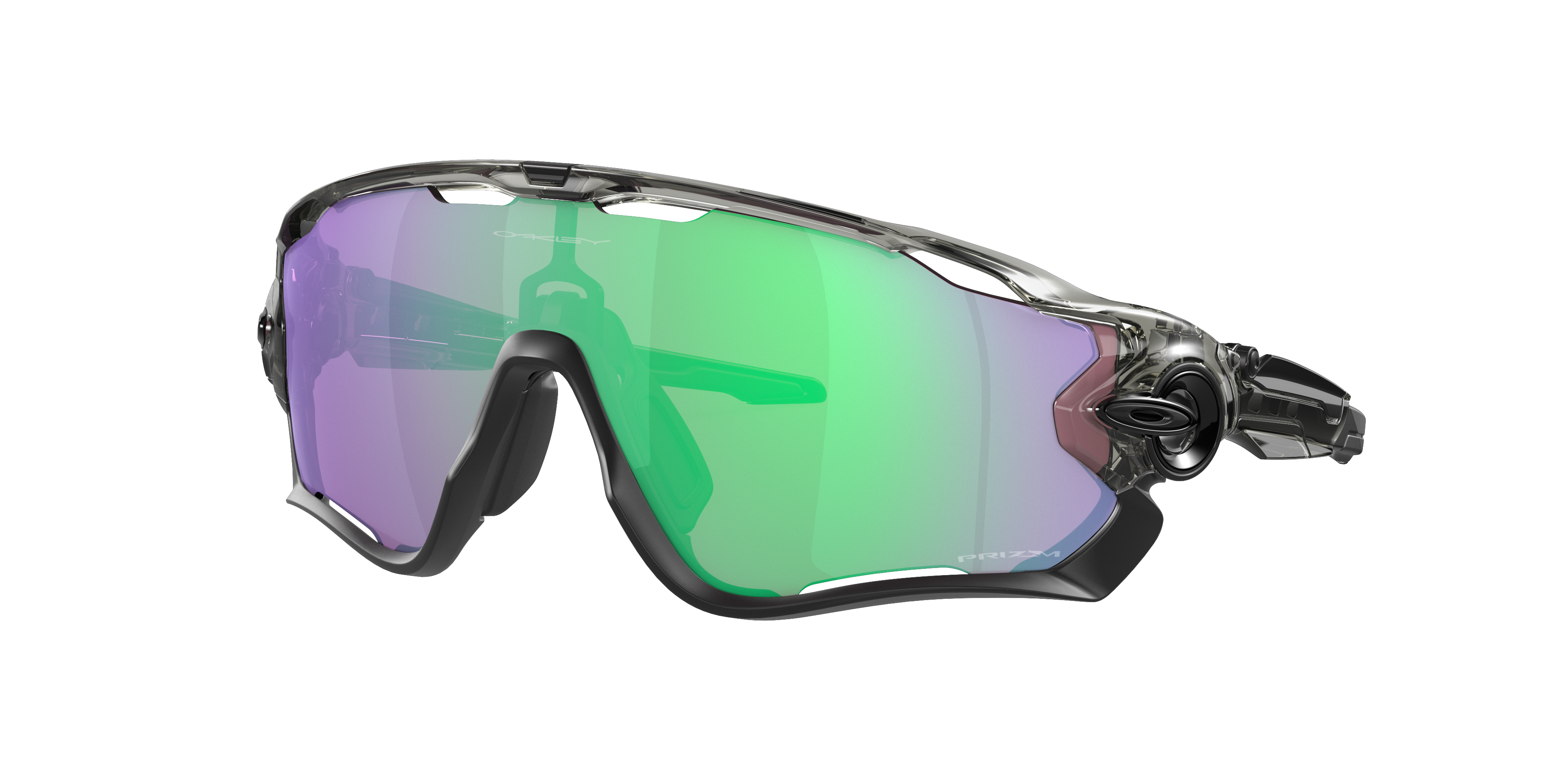 Oakley Jawbreaker™ L (0 - 131) with Green lenses and Grey frame