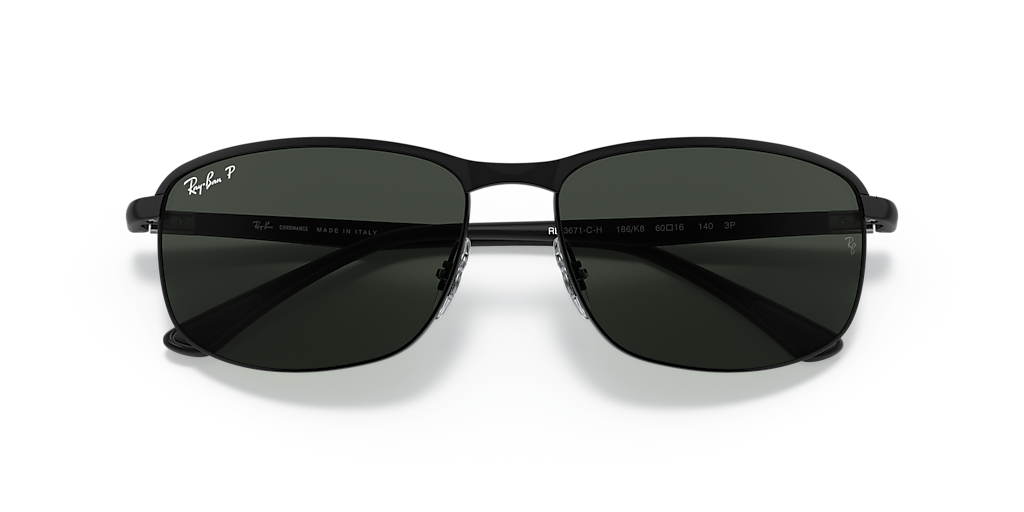 Ray-Ban RB3671 Polarized+ Lenses XXL (60 - 16) with Grey lenses