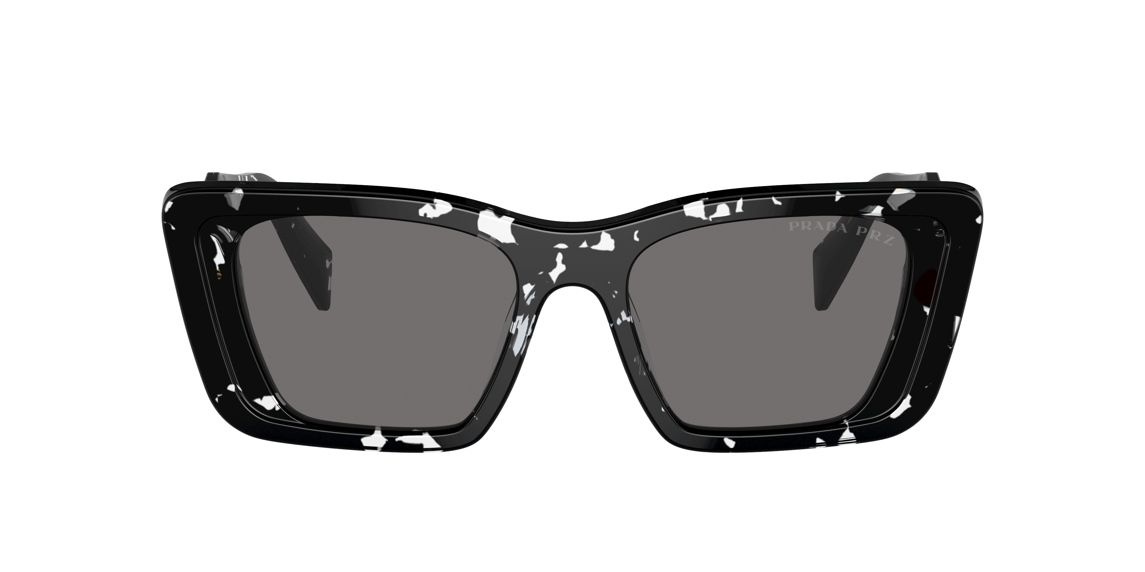 Prada PR 08YS XS (51 - 18) with Grey lenses and Black frame