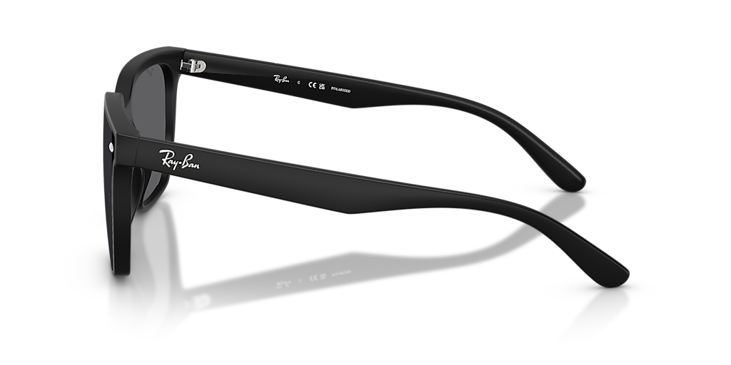 Ray-Ban RB4466D XL (0 - 147) com Lentes Cinza e Armação Preto