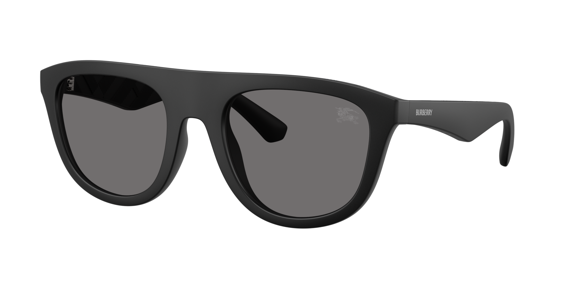 Burberry Man Sunglass BE4459U -  Frame color: Matte Black, Lens color: Dark Grey Polarized