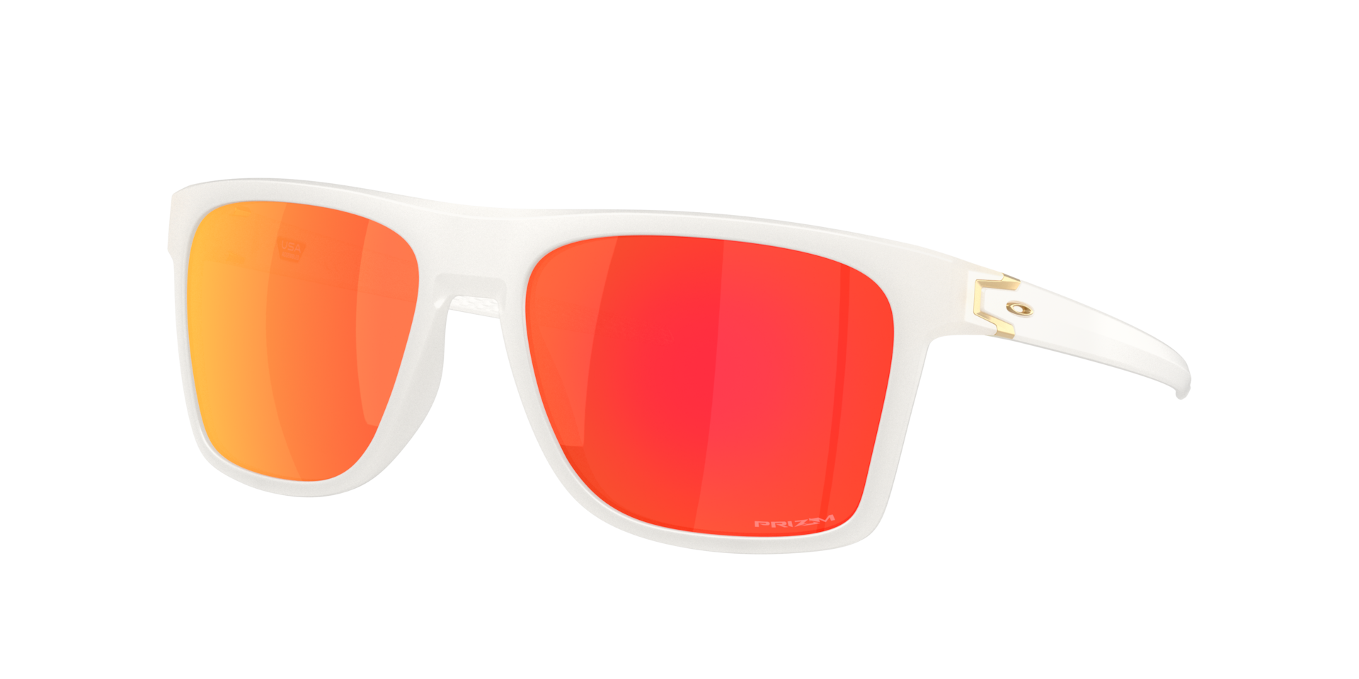 Oakley Man Sunglass Leffingwell Seek Collection -  Frame color: Matt Vapor, Lens color: Prizm Ruby