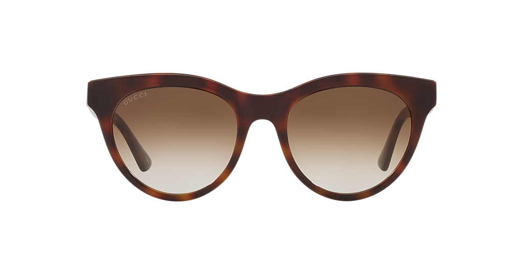 Gucci GG0763S XL (53 - 19) with Brown lenses and Black frame