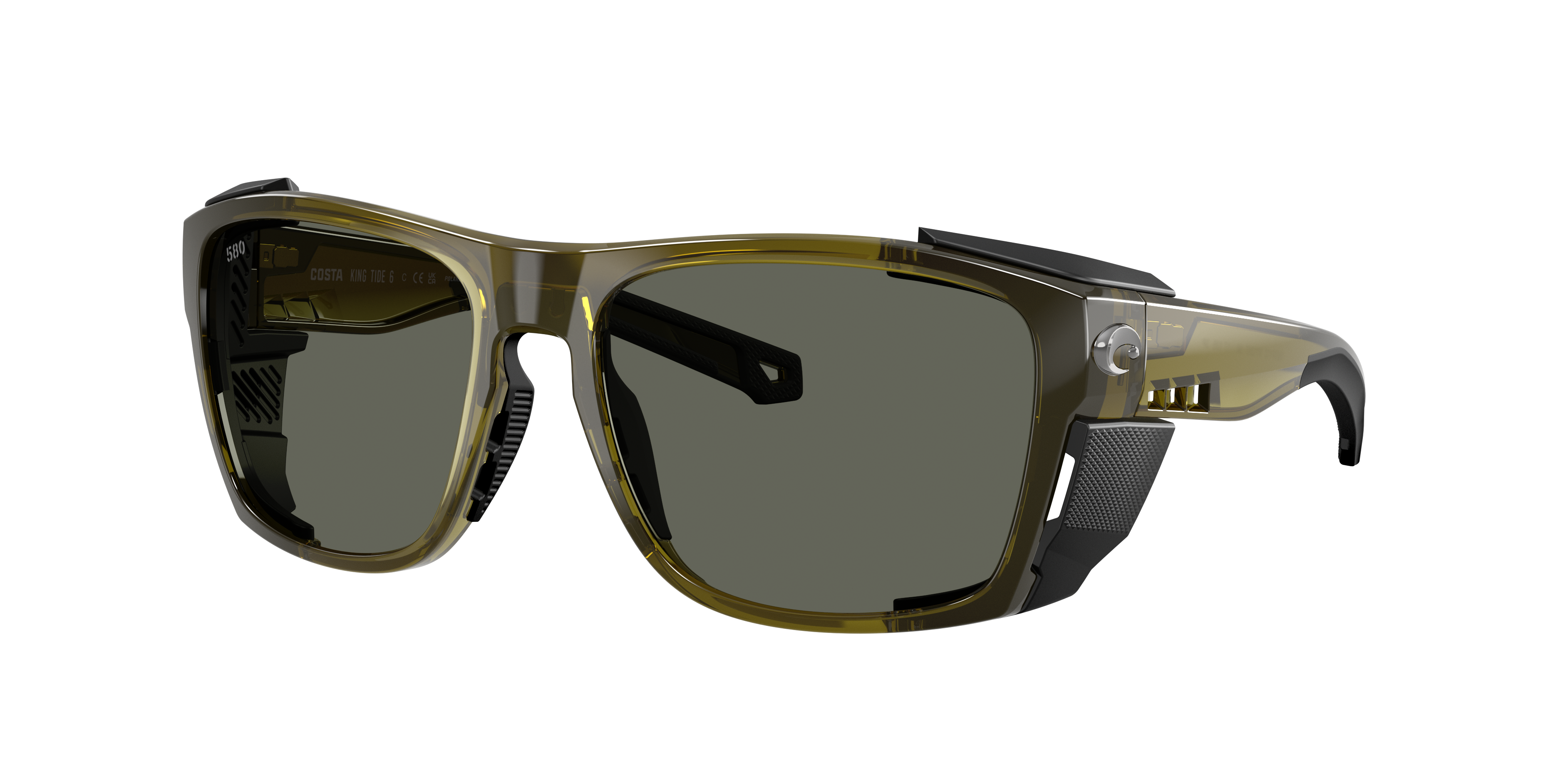 Costa Man Sunglass King Tide 6 -  Frame color: Seagrass, Lens color: Gray