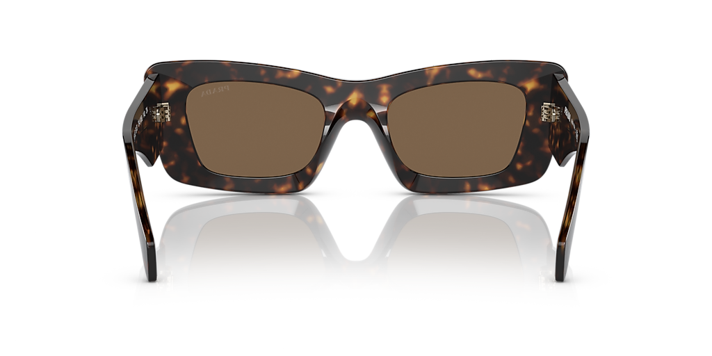 Prada PR 13ZS M (50 - 21) with Brown lenses and Tortoise frame