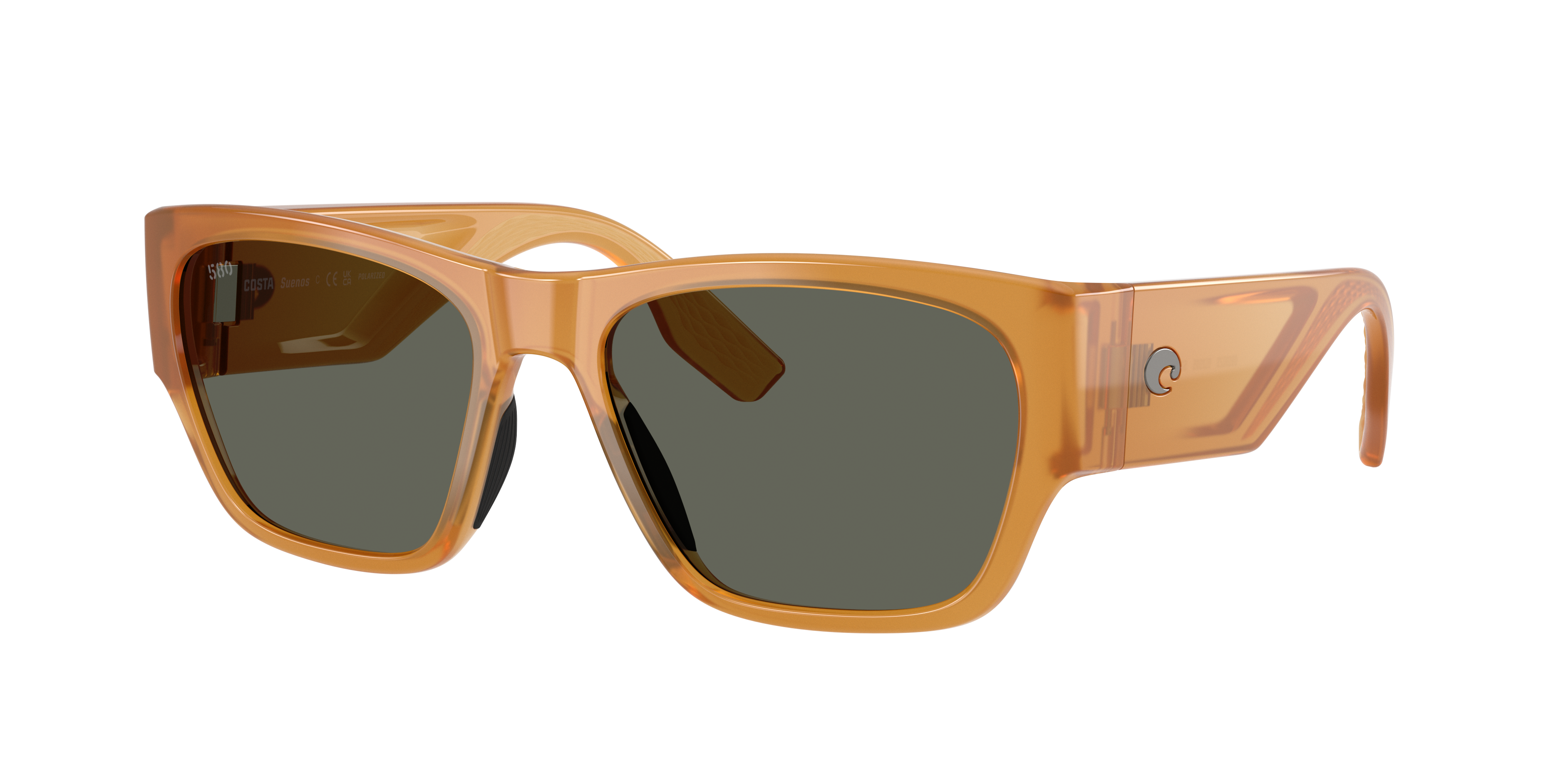 Costa Unisex Sunglass Suenos -  Frame color: Sun Coral, Lens color: Gray
