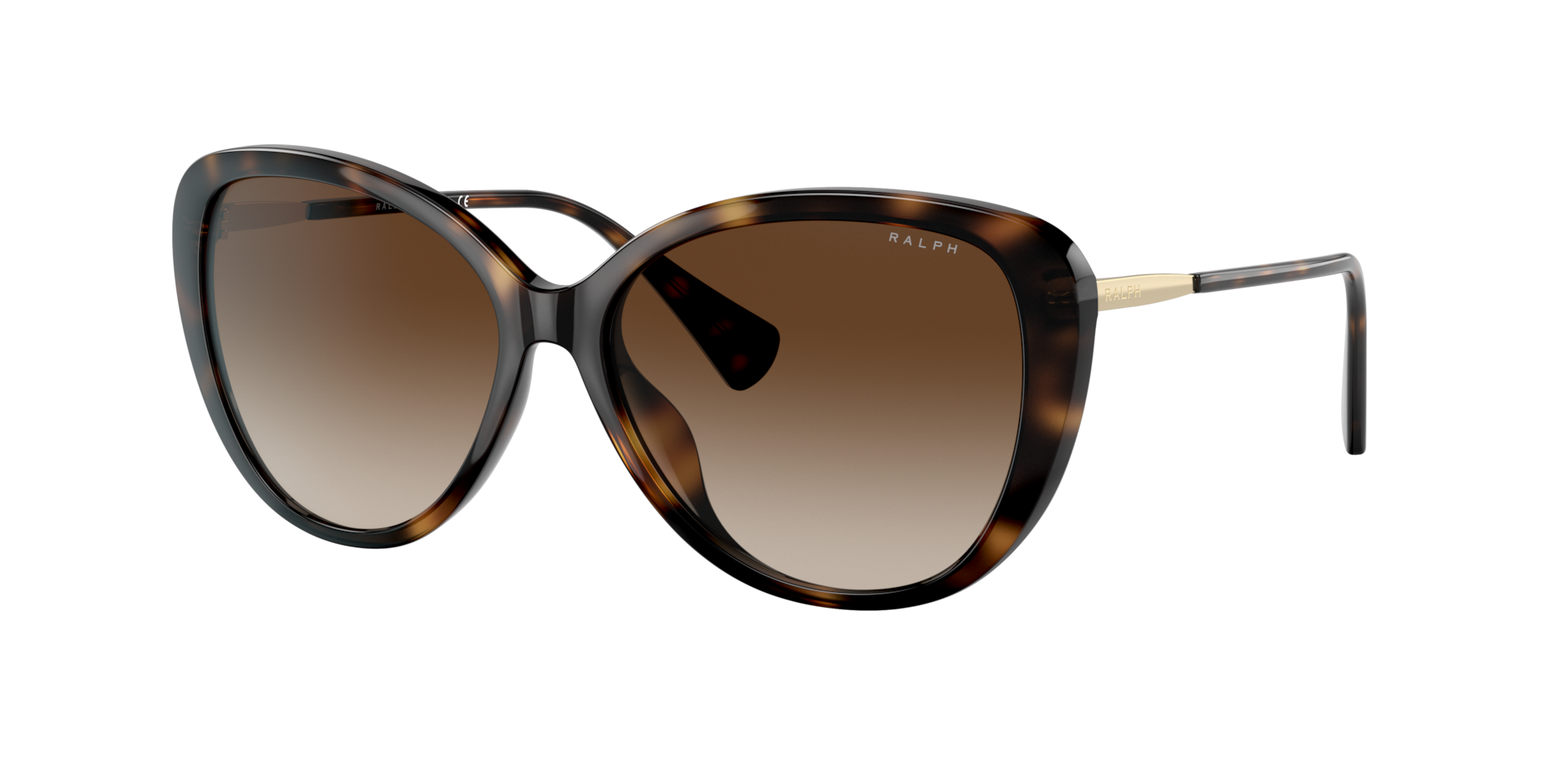Ralph Femme Sunglass RA5288U - Couleur du Monture Havana fonc brillant Couleur de Lentille Dgrad Marron 55 €