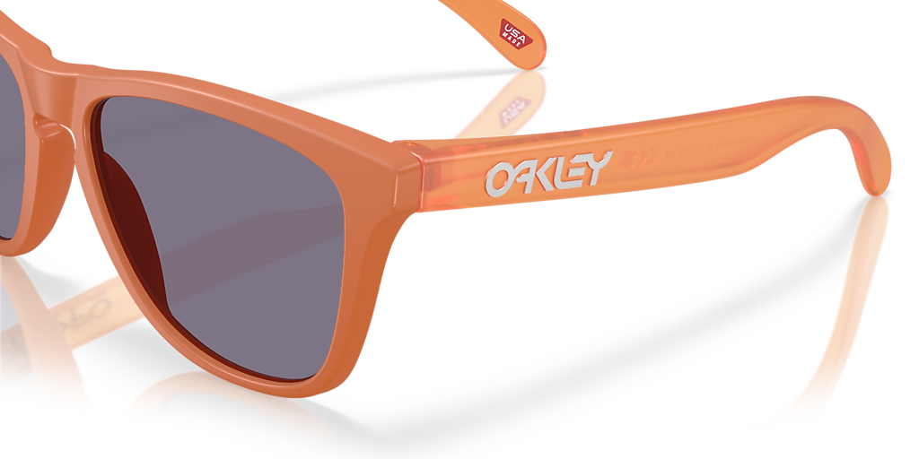 Oakley Frogskins™ XL (55 - 17) with Grey lenses and Brown frame