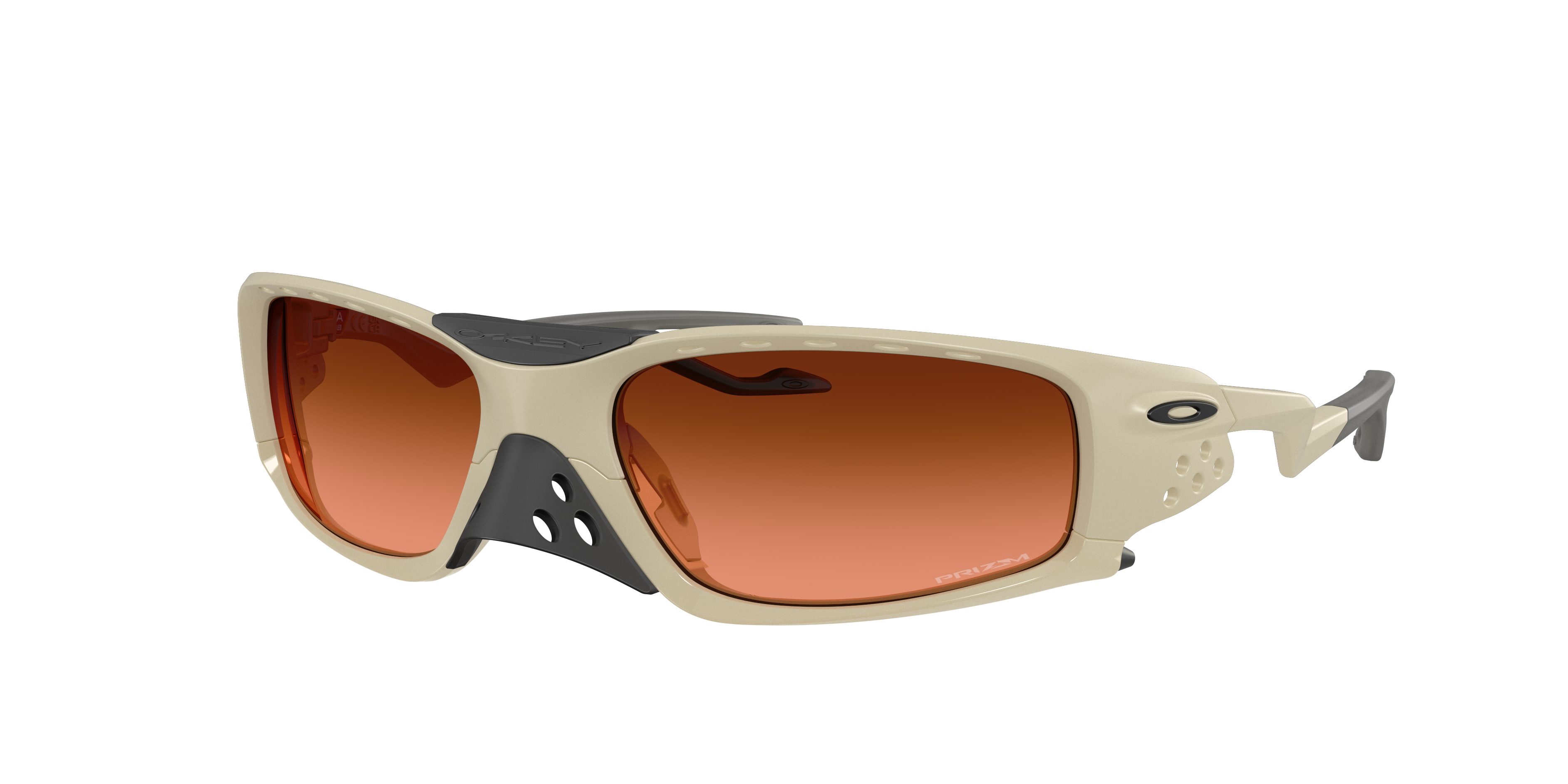 Oakley Unisex Sunglass OO9529 Plantaris SQ -  Frame color: Matte Sand, Lens color: Prizm Bronze Gradient