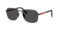 Prada Linea Rossa PS A51S XL (57 - 18) with Grey lenses and Black