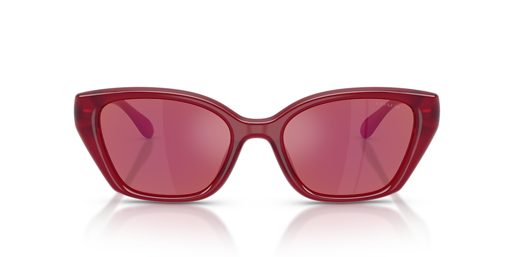 Coach CBY91 M (53 - 19) with Red lenses and Red frame | Sunglass Hut®