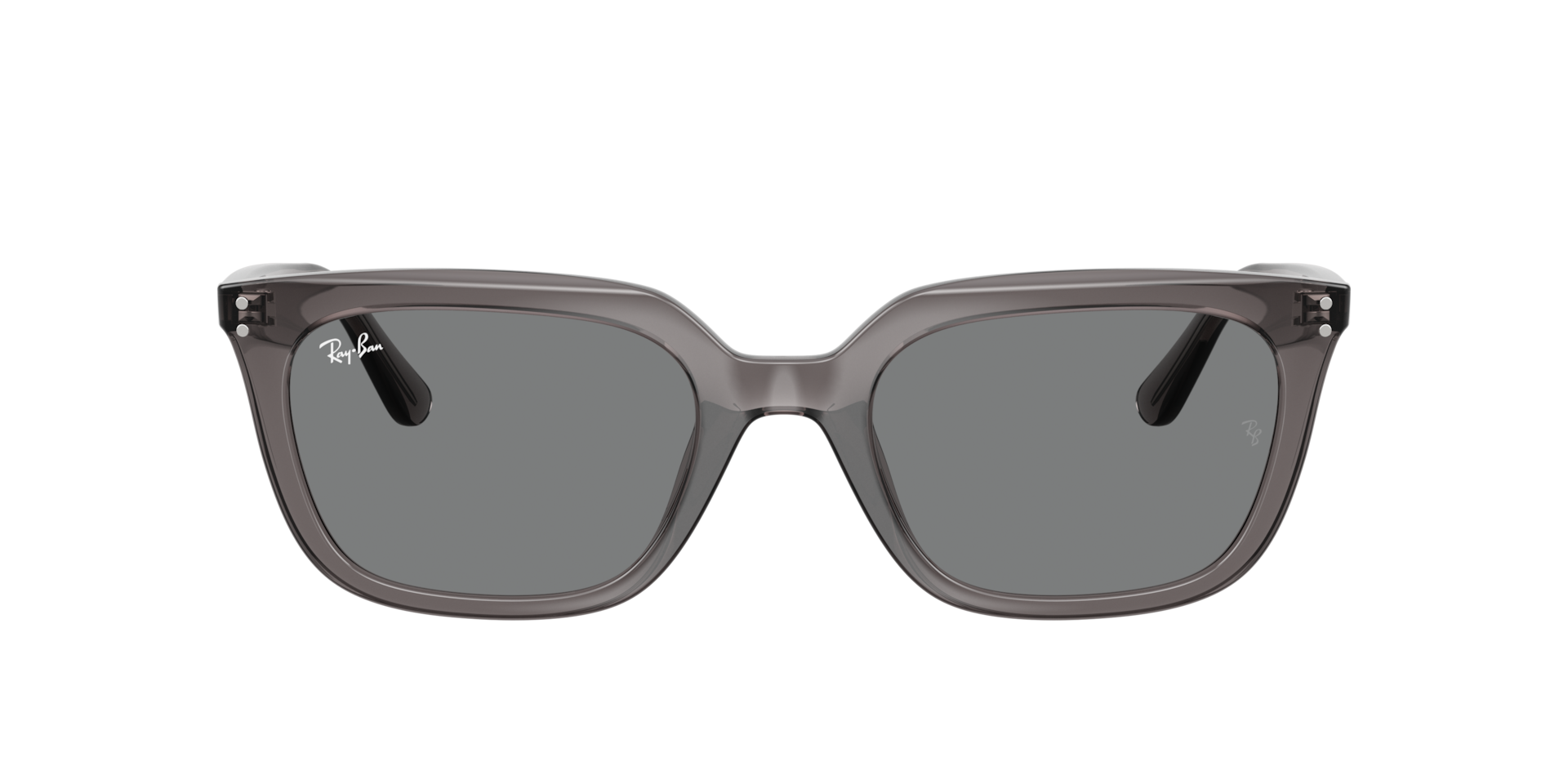 Ray-Ban グレー スクエアサングラス ケース付き Ray-Ban RB4439D L (54 - 21) with Grey lenses and Grey frame