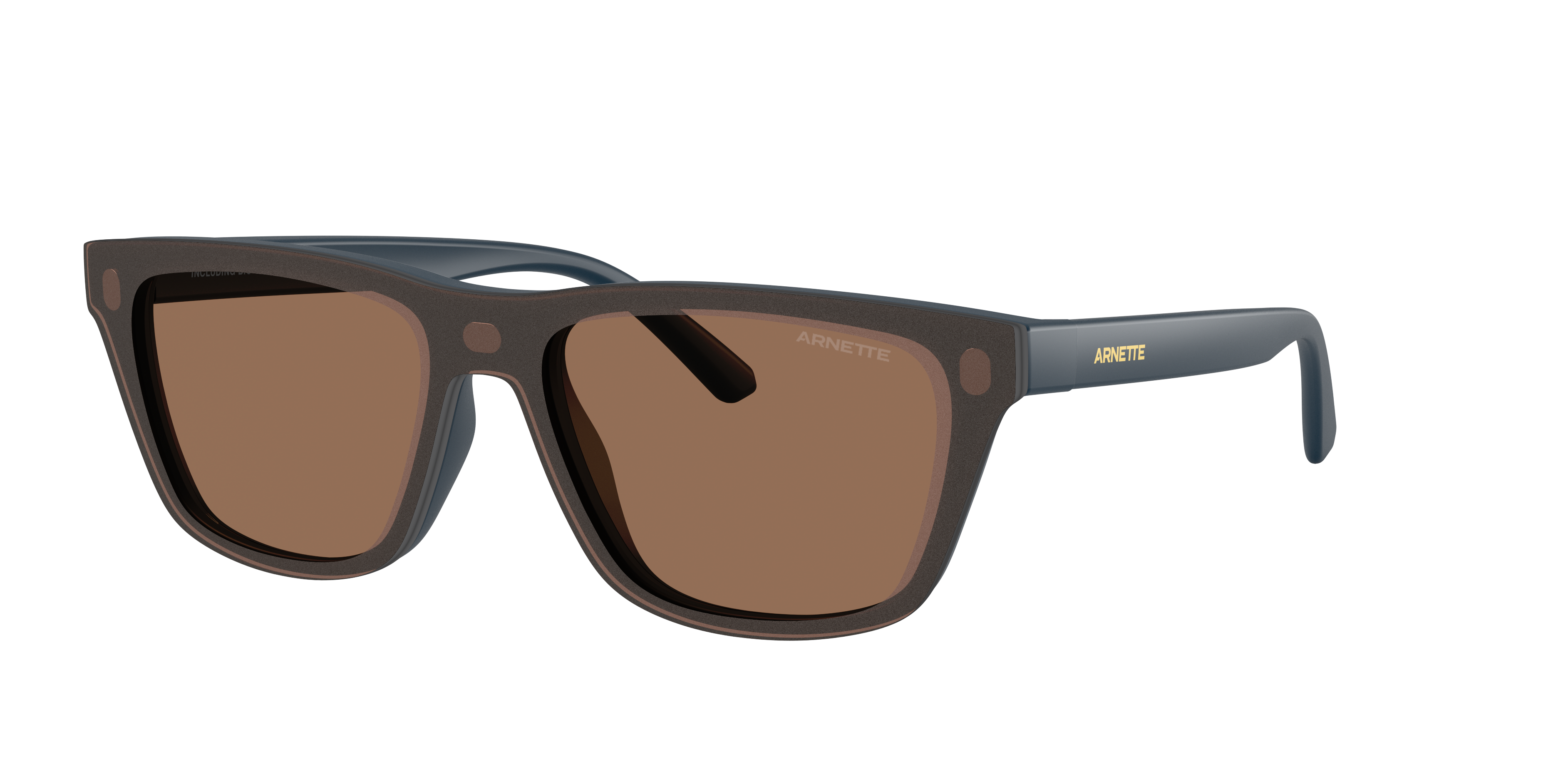 Arnette Man Sunglass AN4376 -  Frame color: Matte Dark Blue, Lens color: Clear