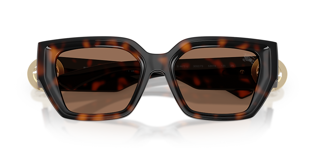 Burberry BE4472U XXL (53 - 18) with Brown lenses and Brown frame
