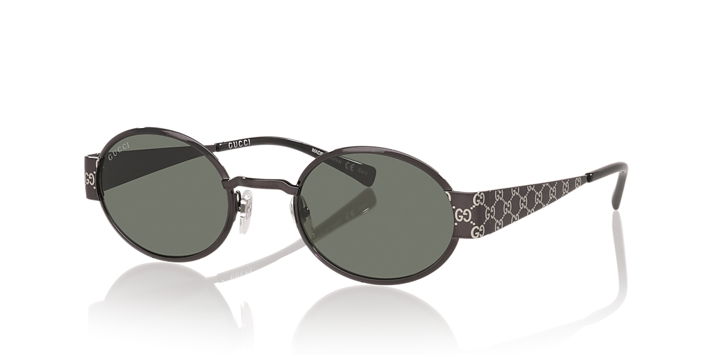 Gucci GG1854S M (51 - 23) with Grey lenses and Silver frame