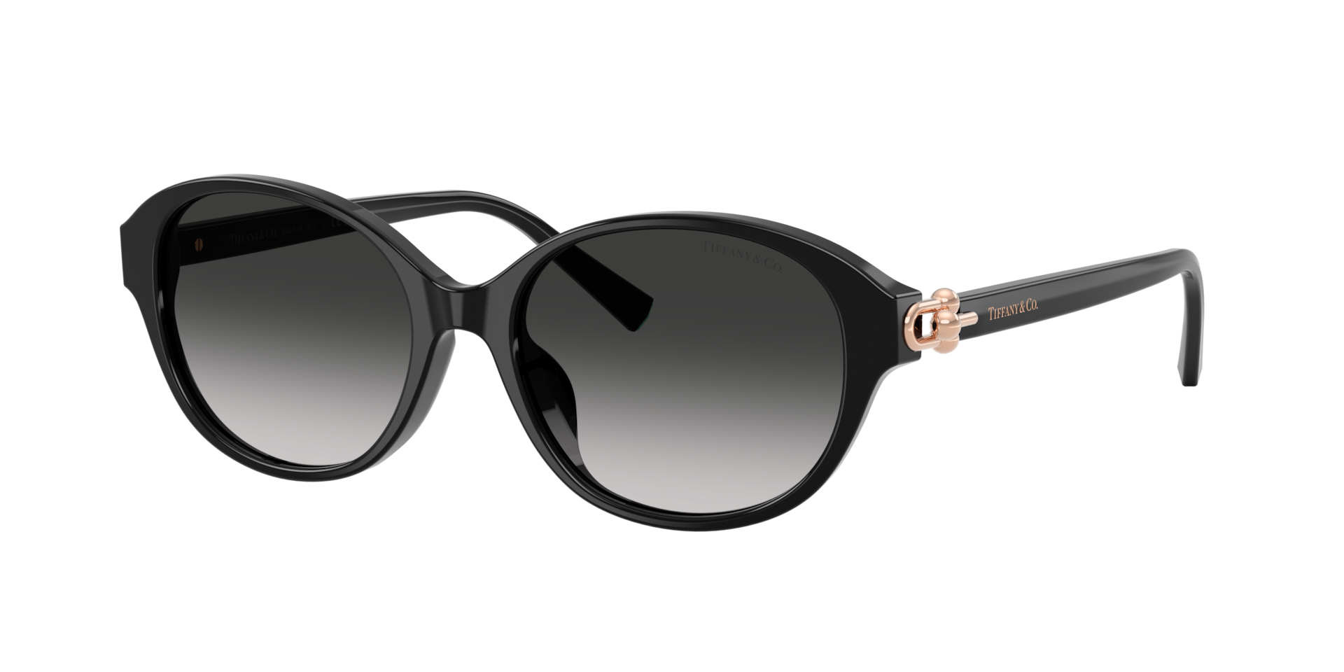Tiffany & Co. Woman Sunglass TF4263D -  Frame color: Black, Lens color: Grey Gradient