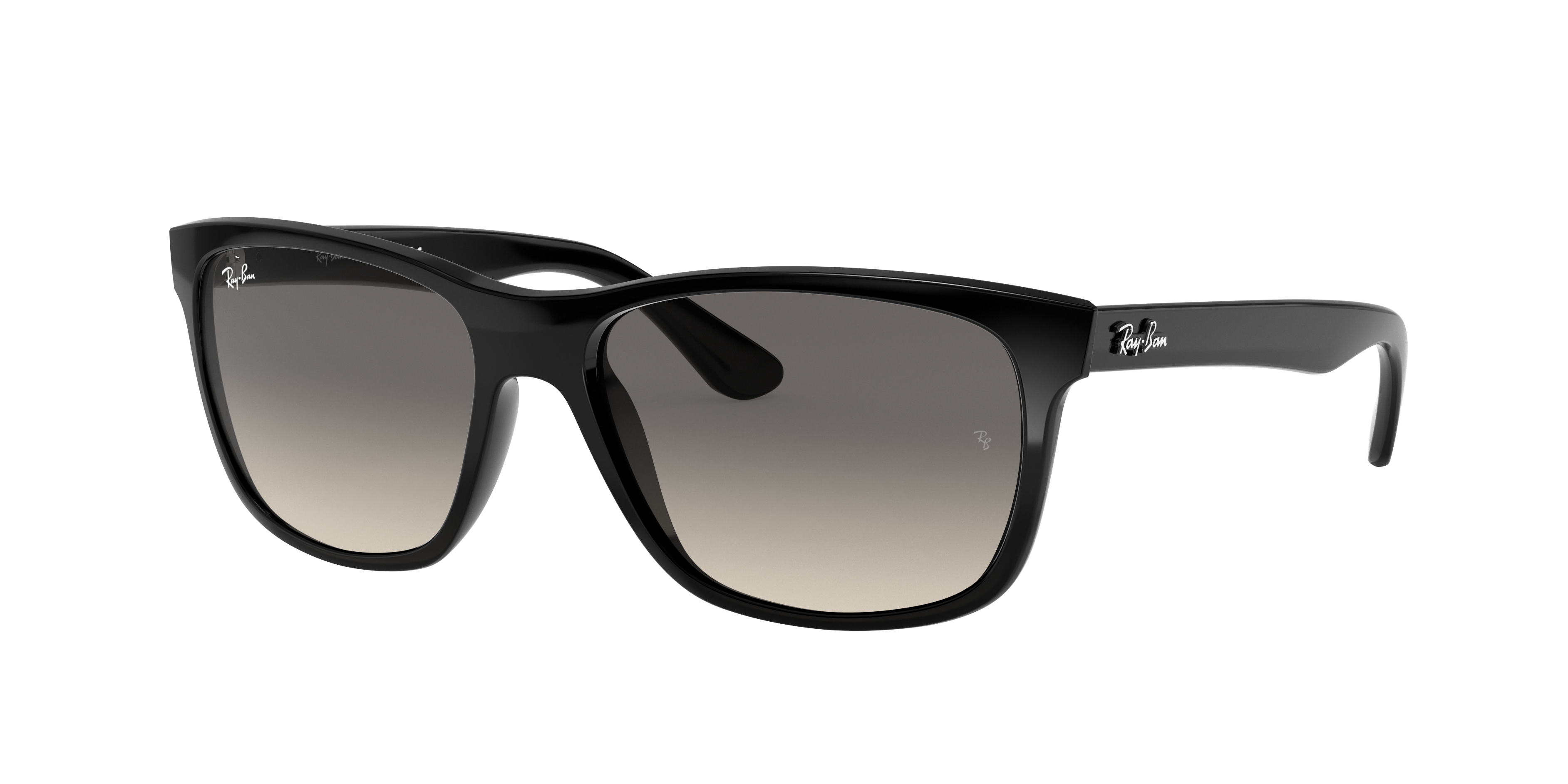 Ray-Ban RB4181 M (57 - 16) with Grey lenses and Black frame