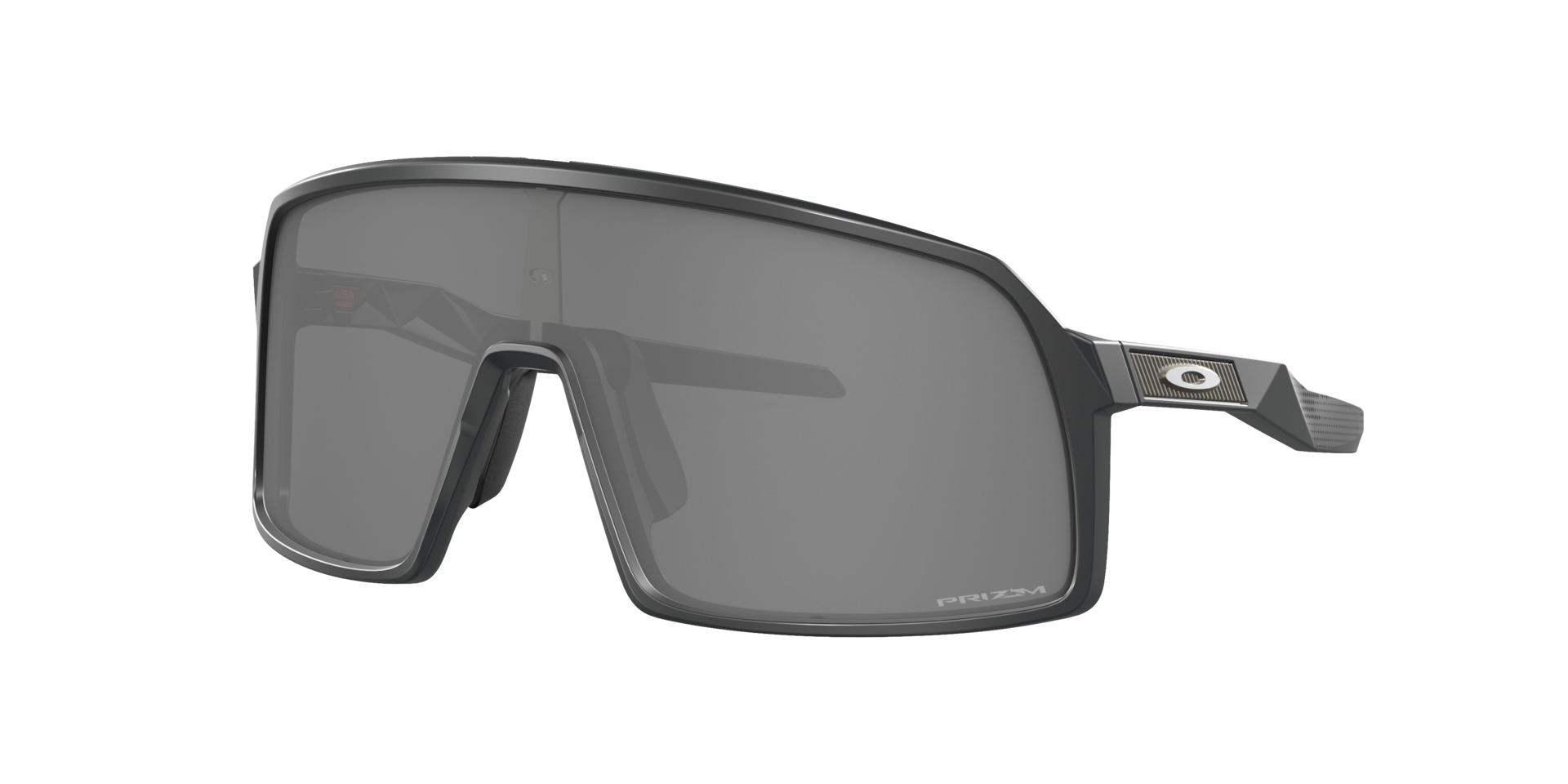 Oakley Mann Sunglass Sutro S High Resolution Collection - Rahmenfarbe: High Resolution Carbon matt, Linsenfarbe: Prizm Black