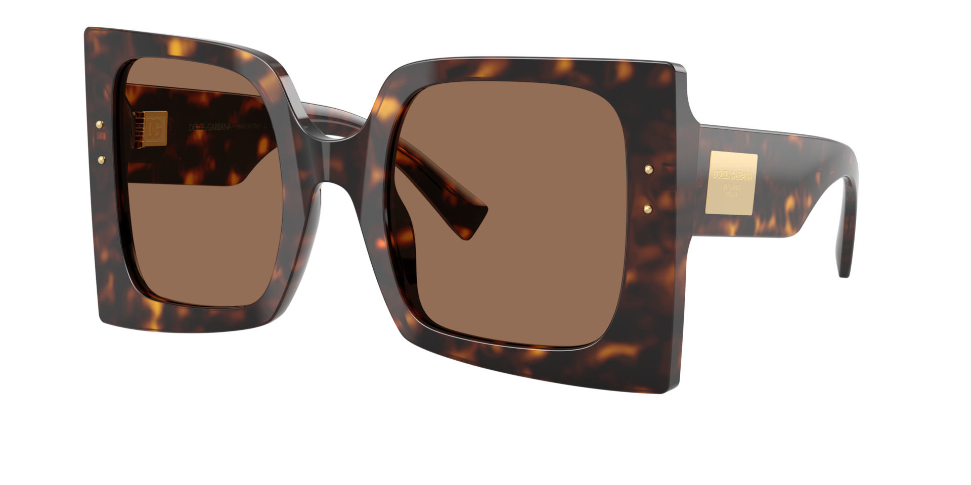Dolce&Gabbana Woman Sunglass DG4490 -  Frame color: Havana, Lens color: Dark Brown