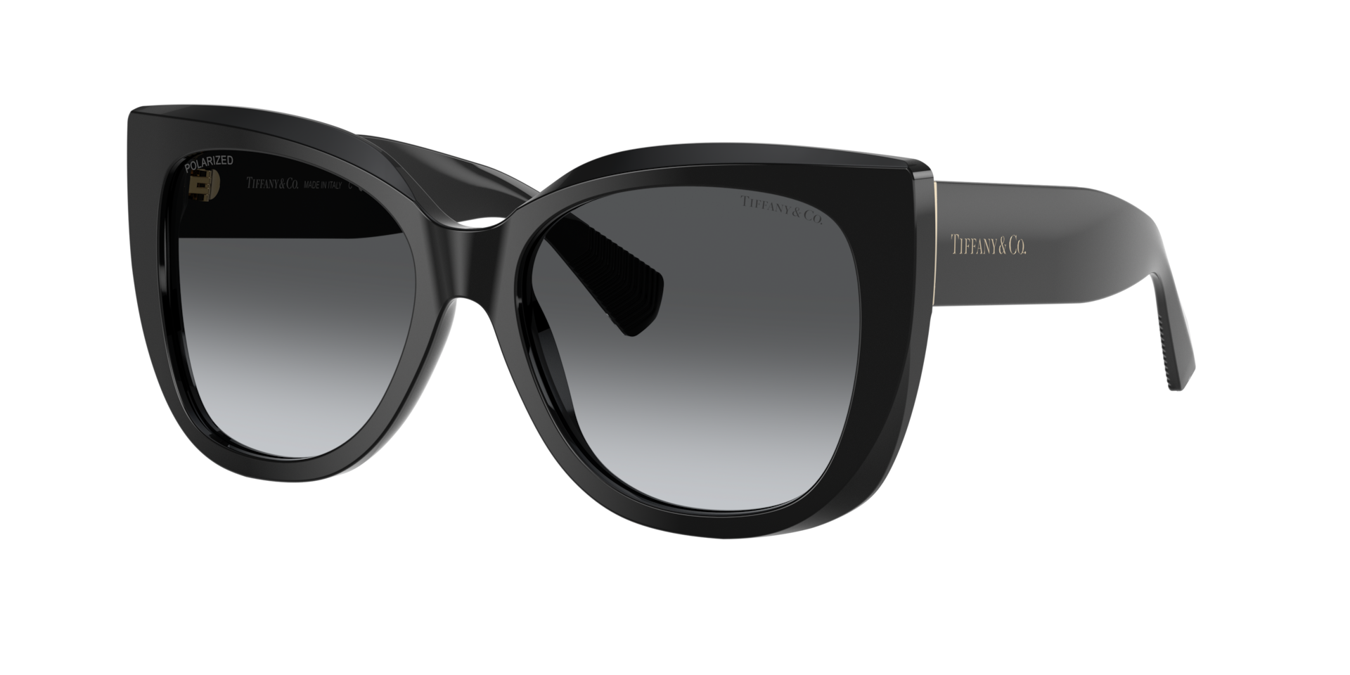 Tiffany & Co. Woman Sunglass TF4229 -  Frame color: Black, Lens color: Polarized Grey Gradient