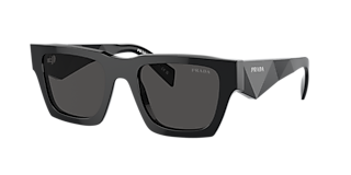 Prada PR 10ZS L (54 - 20) with Grey lenses and Black frame