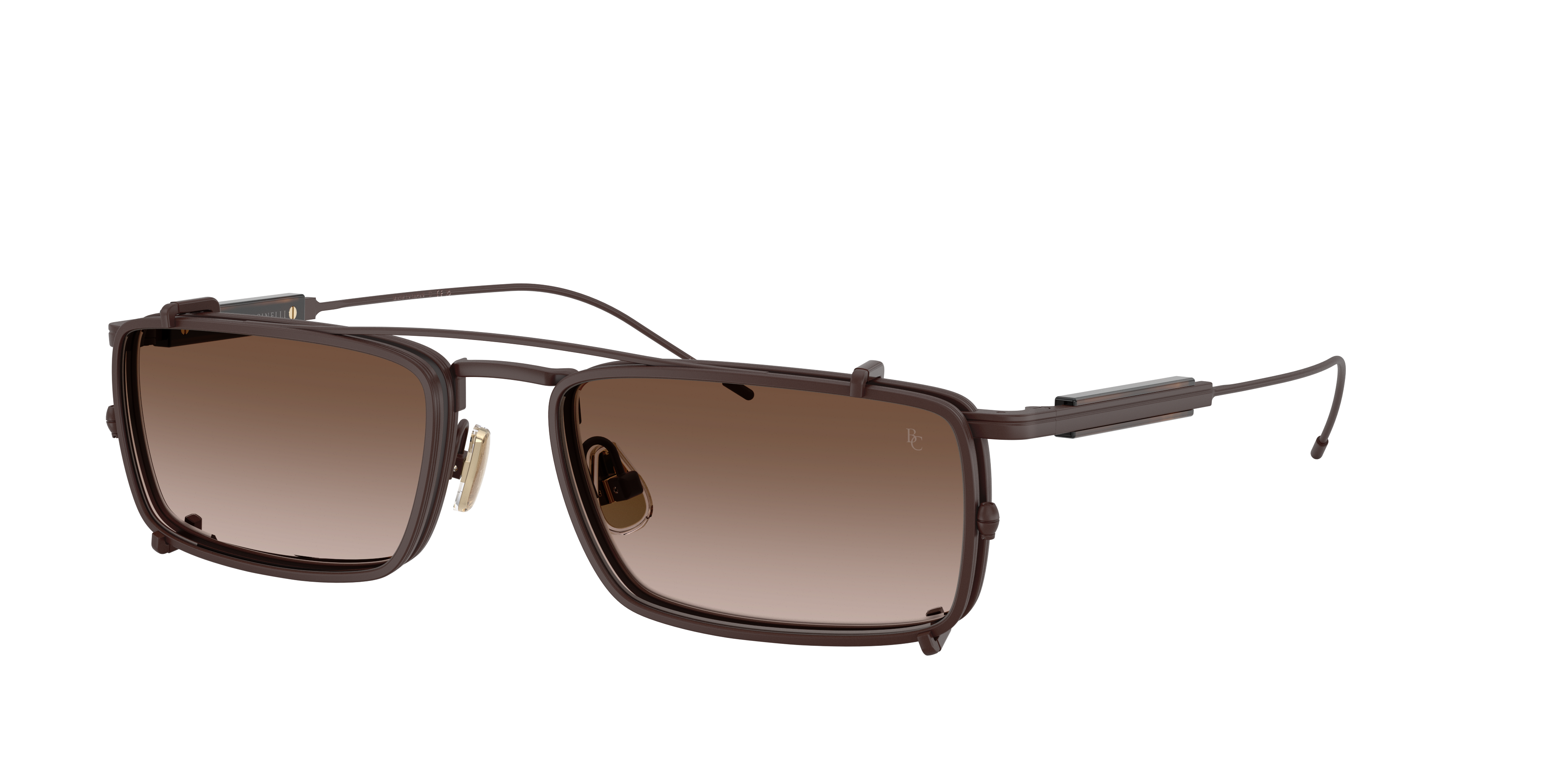 Brunello Cucinelli Man Sunglass BC2014ST -  Frame color: Cioccolato, Lens color: Cacao