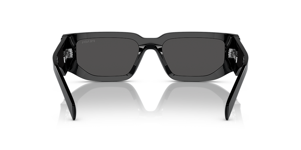 Prada PR 09ZS M (54 - 18) with Grey lenses and Black frame