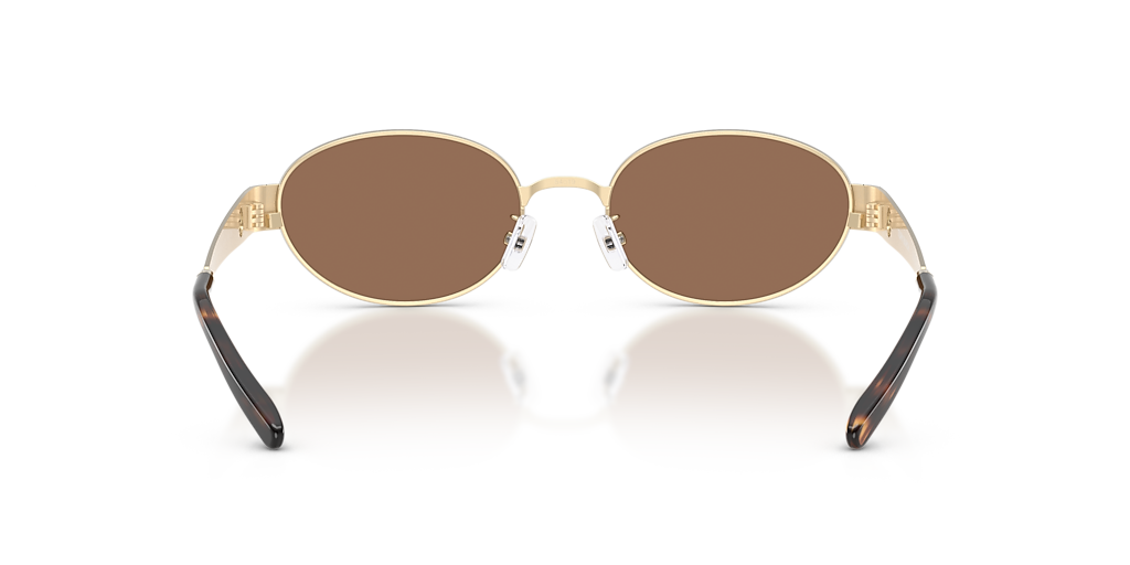 Tory Burch TY6116 L (54 - 19) with Brown lenses and Gold frame