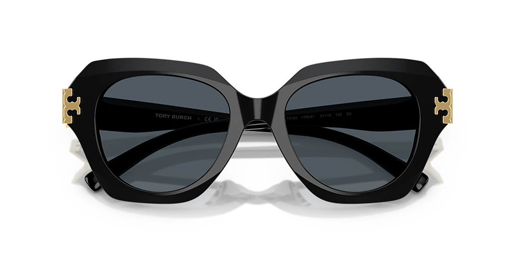 Tory Burch TY7215U M (51 - 19) with Grey lenses and Black  display picture 3