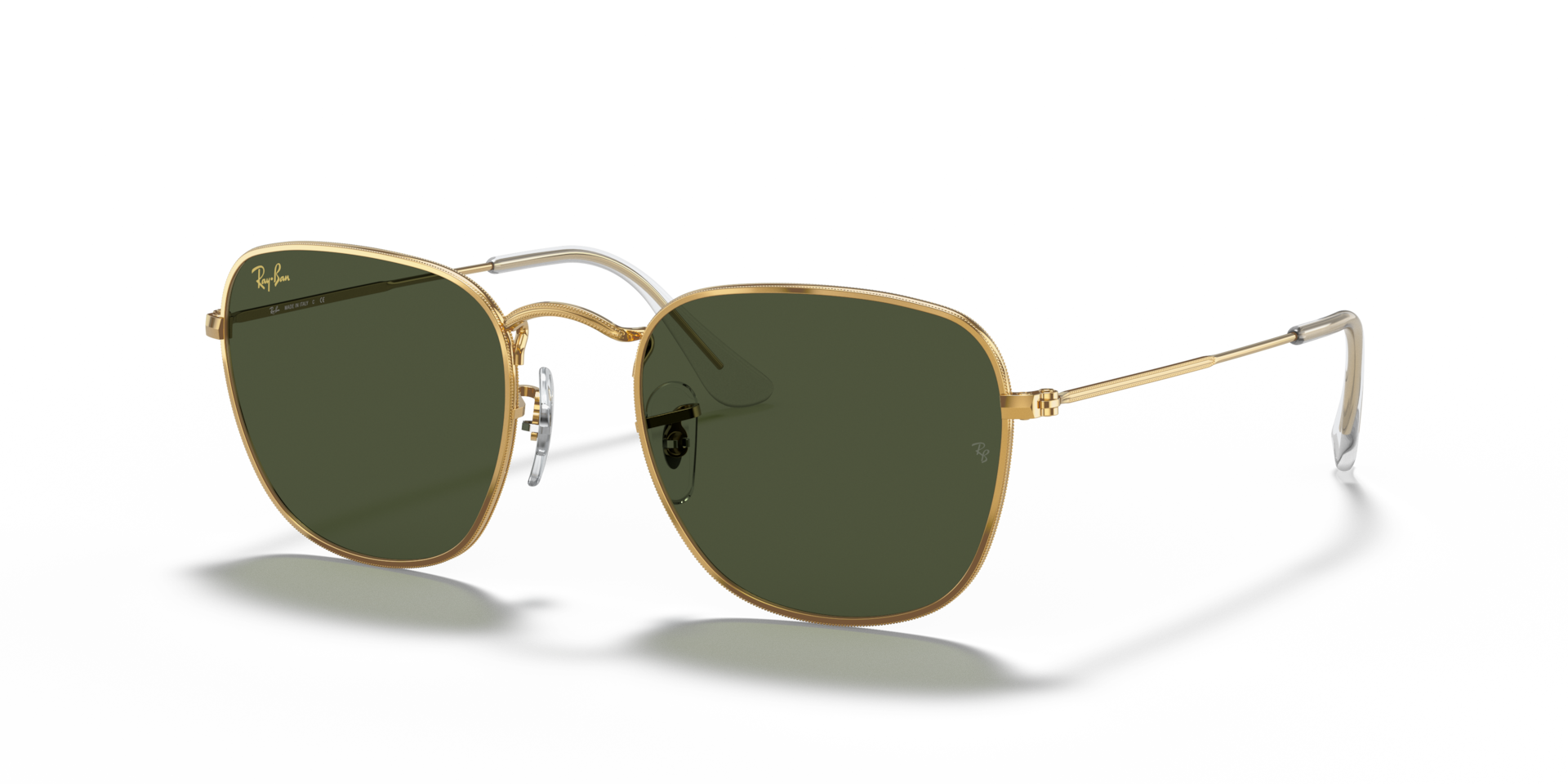 Ray-Ban Frank S (51 - 20) with Green lenses and Gold frame