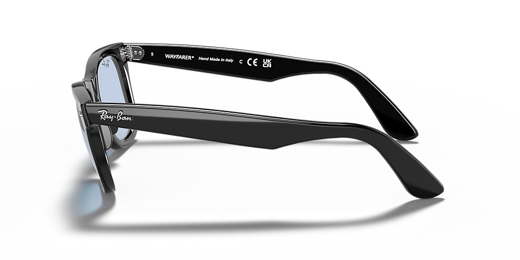 RayBan／WAYFARER／RB2140F 901/64 52-22 Ray-Ban Original Wayfarer Classic L (52 - 22) with Blue lenses and