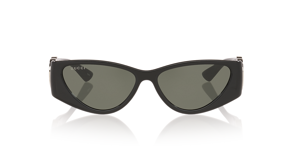Gucci GG1824S M (55 - 14) with Grey lenses and Black frame