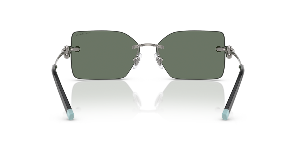 Tiffany & Co. TF3088 L (59 - 14) with Green lenses and Grey frame
