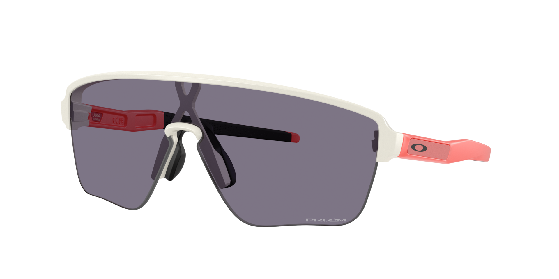 Oakley Homme Sunglass Corridor SQ Velocity Collection - Couleur du Monture: Brouillard mat, Couleur de Lentille: Prizm Gris
