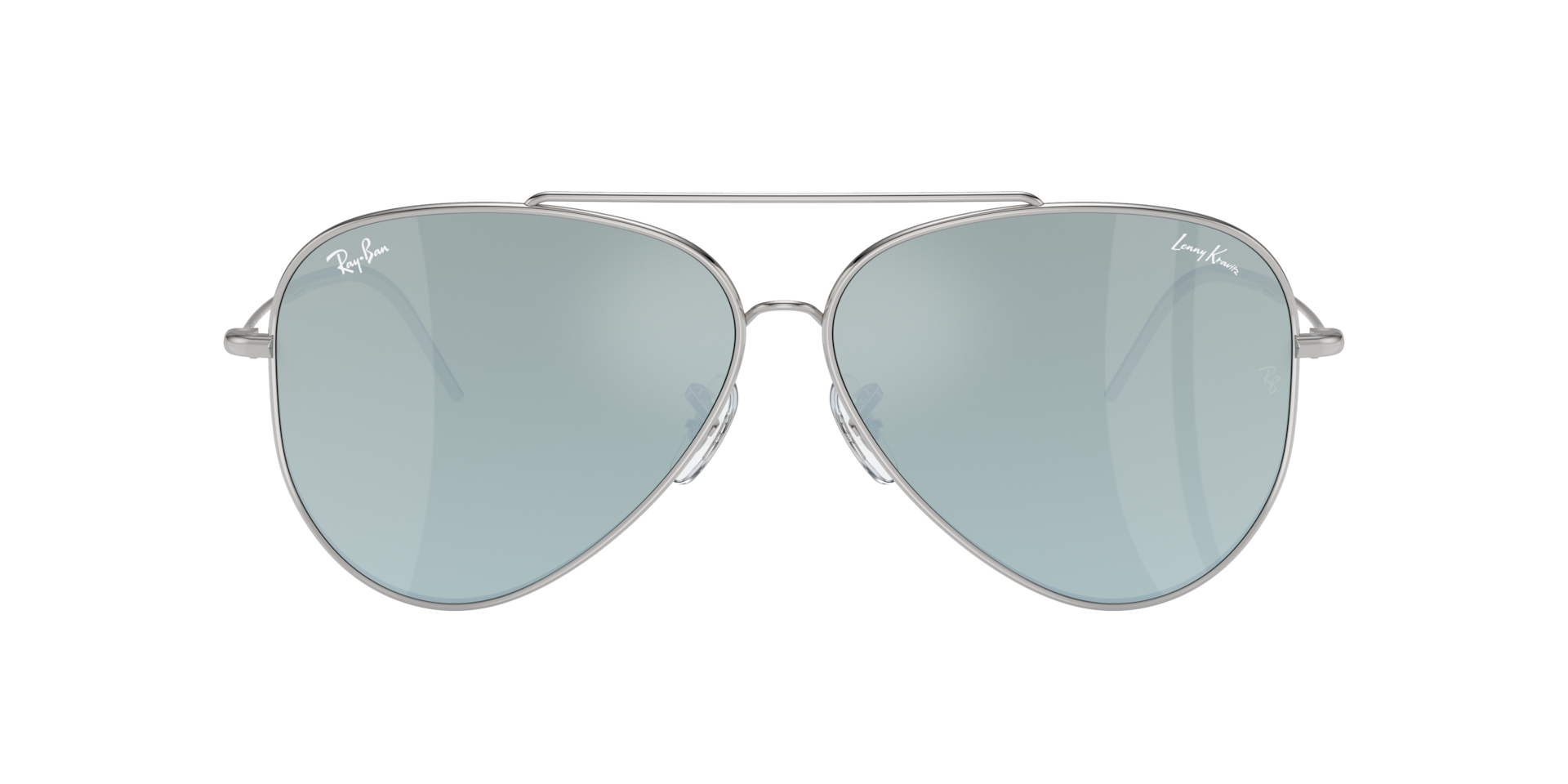 Ray-Ban Lenny Kravitz X Aviator Reverse L (59 - 11) with Silver