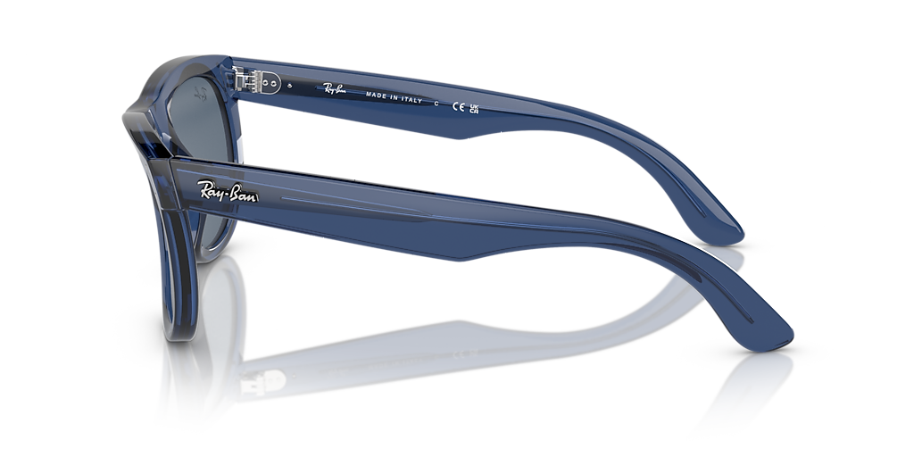 Ray-Ban Wayfarer Reverse S (50 - 22) with Blue lenses and Blue 