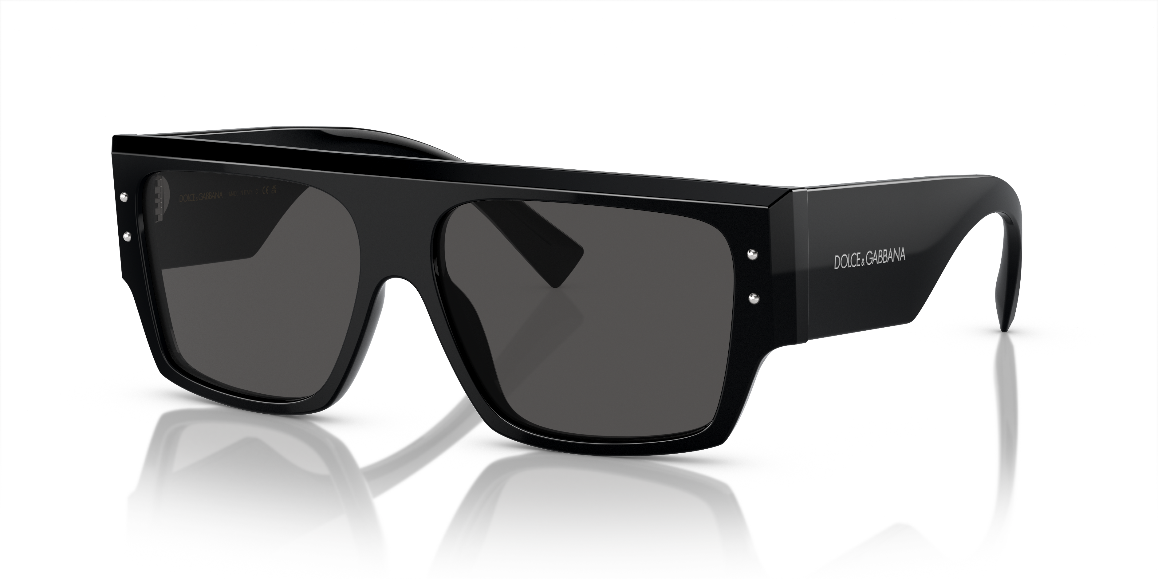 Dolce&Gabbana DG4459 M (56 - 14) with Grey lenses and Black frame